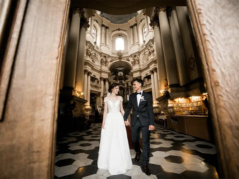 shooting photos mariage Bordeaux église Mérignac photographe